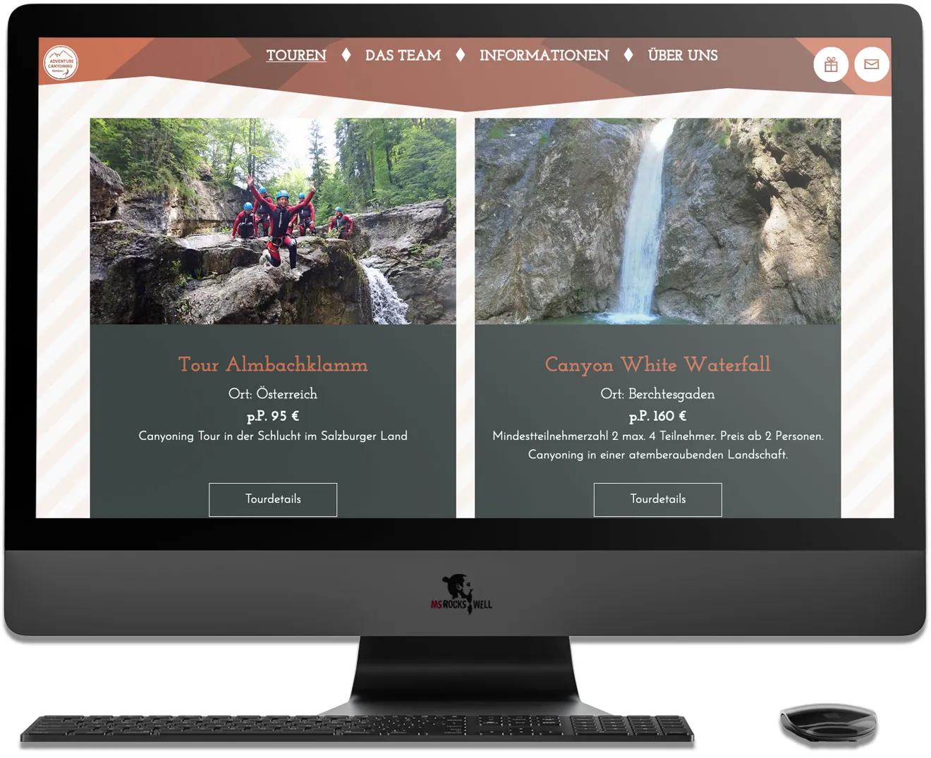 Adventure Canyoning title=